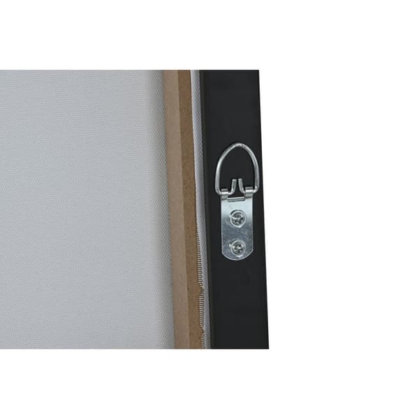 Maleri Home ESPRIT Sort Gylden 83 x 4 x 123 cm (2 enheder)