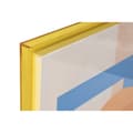 Pikkukuva 2 / 4: Maalaus Home ESPRIT Keltainen Pinkki Moderni Kaupunki 80 x 3,3 x 120 cm (2 osaa)