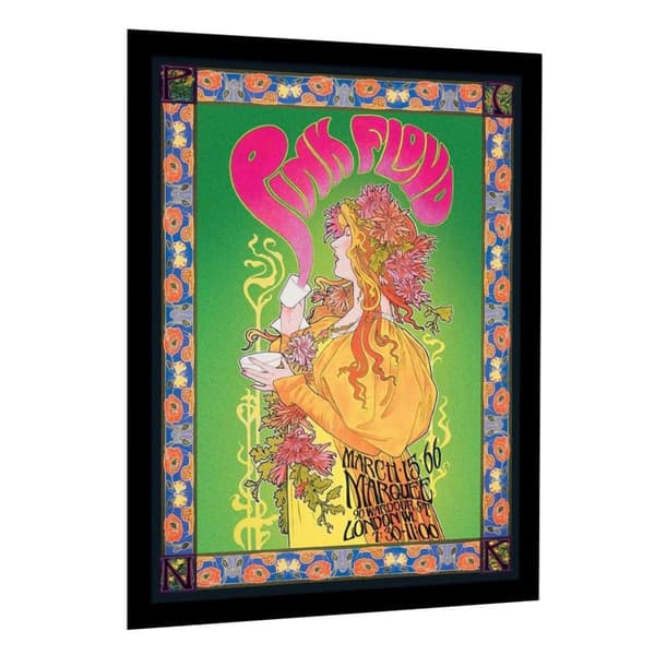 Pink Floyd Indrammet plakat