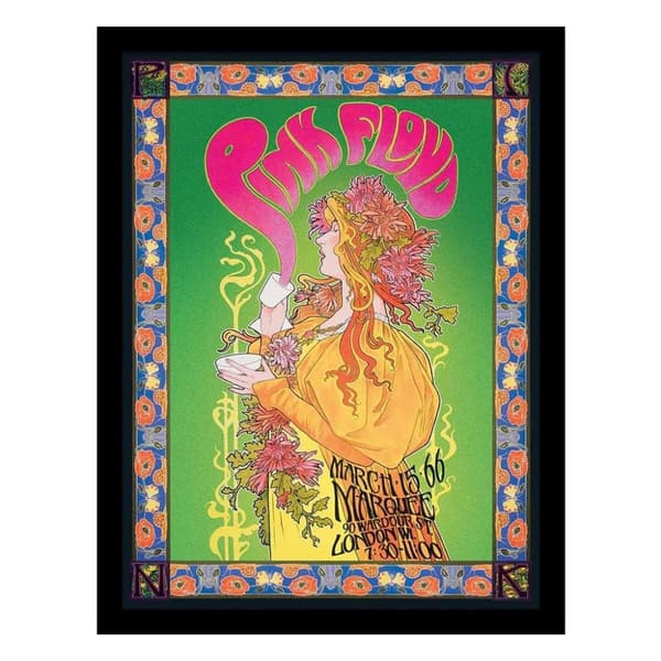 Pink Floyd Indrammet plakat
