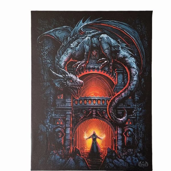 Spiral Direct Dragon´s Lair Poster Black 25cm x 19cm