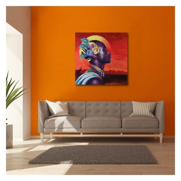 Maleri Versa Etnic 2 (2,8 x 80 x 80 cm)