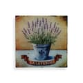 Miniatyrbillede 1 af 2: Maleri Versa Lavendel Krystal 1 x 30 x 30 cm