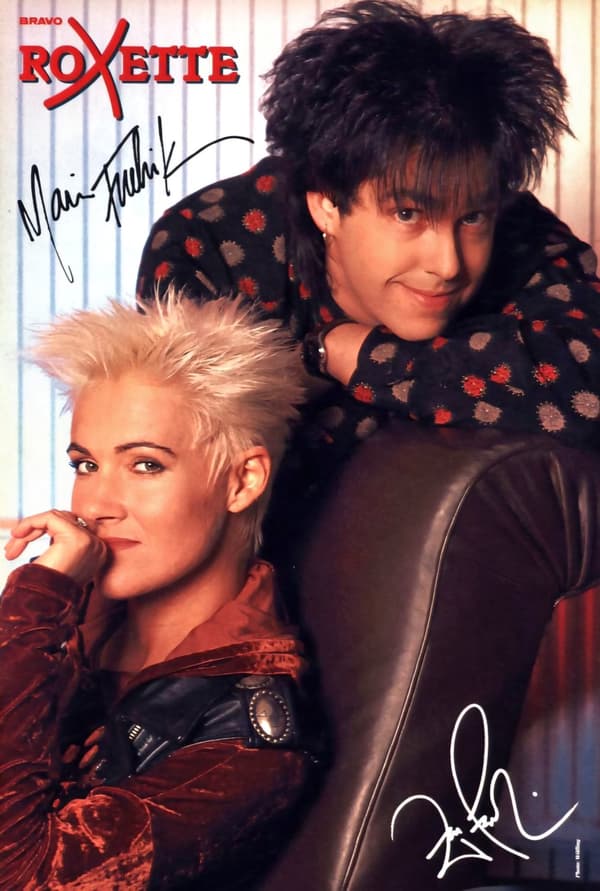 Roxette Poster Storlek 50x70 CM