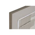 Pikkukuva 2 / 4: Maalaus Home ESPRIT Ruskea Beige Abstrakti Kaupunki 62 x 3,2 x 62 cm (2 osaa)