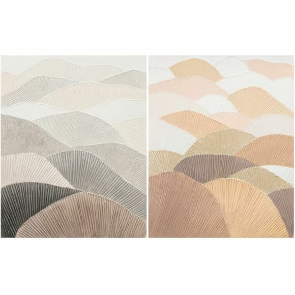 Tavla DKD Home Decor 80 x 3,7 x 100 cm Berg Skandinavisk (2 antal)