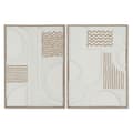 Miniatyrbild 1 av 4: Tavla Home ESPRIT Abstrakt Urban 50 x 4 x 70 cm (2 antal)