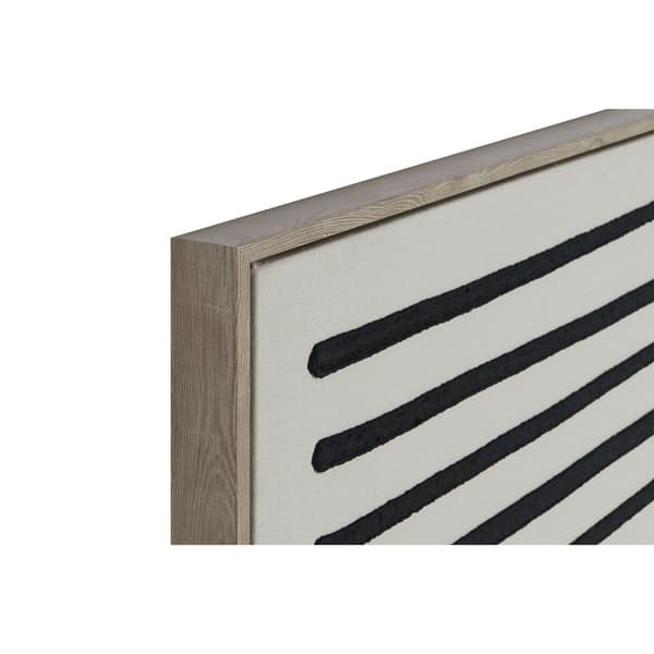 Tavla Home ESPRIT Vit Svart Urban 83 x 4,5 x 123 cm (2 antal)