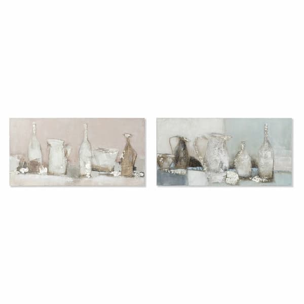 Maleri DKD Home Decor 8424001849130 Lærred 120 x 3,8 x 60 cm Traditionel (2 enheder)