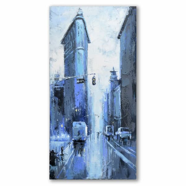 Maleri DKD Home Decor By 60 x 3 x 120 cm Loft (2 enheder)
