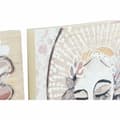 Miniatyrbillede 2 af 3: Maleri DKD Home Decor 60 x 3,7 x 120 cm Dame Kolonistil (2 enheder)