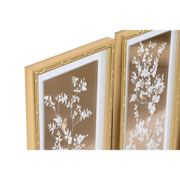 Maleri Home ESPRIT Orientalsk 30 x 3,5 x 60 cm (3 enheder)