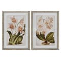 Miniatyrbillede 1 af 4: Maleri Home ESPRIT Tropisk Orkide 50 x 2,5 x 70 cm (2 enheder)
