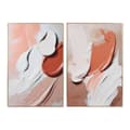 Miniatyrbillede 1 af 4: Maleri Home ESPRIT Abstrakt Moderne 80 x 3 x 120 cm (2 enheder)