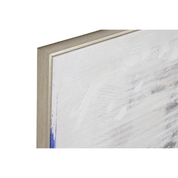 Maalaus DKD Home Decor Abstrakti 60 x 3 x 80 cm Kaupunki (2 osaa)
