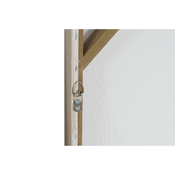 Maleri Home ESPRIT Hvid Beige Abstrakt Skandinavisk 40 x 3 x 50 cm (4 enheder)