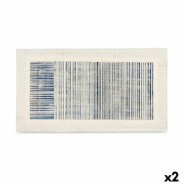 Kangas Raidat Lievennyksellä (110 x 60 x 2,5 cm) (2 osaa)