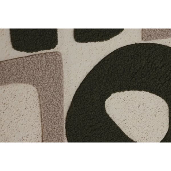 Maleri Home ESPRIT Grøn Beige Abstrakt Moderne (2 enheder)