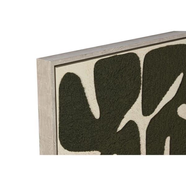 Maleri Home ESPRIT Grøn Beige Abstrakt Moderne (2 enheder)