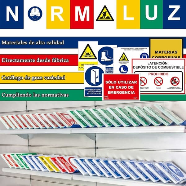 Skilt Archivo 2000 "ZONA CARGA Y DESCARGA" polypropylen 32 x 30 cm