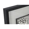 Pikkukuva 2 / 4: Maalaus Home ESPRIT Musta Punainen Moderni 75 x 4 x 100 cm (2 osaa)