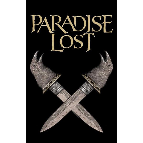 Paradise Lost Obsidian Dagger Textile Poster Black One Size