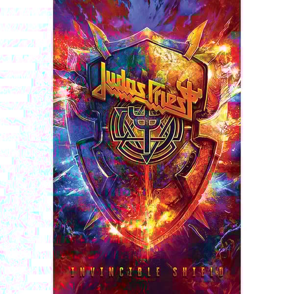 Judas Priest Invincible Shield Textile Poster Multicoloured One Size