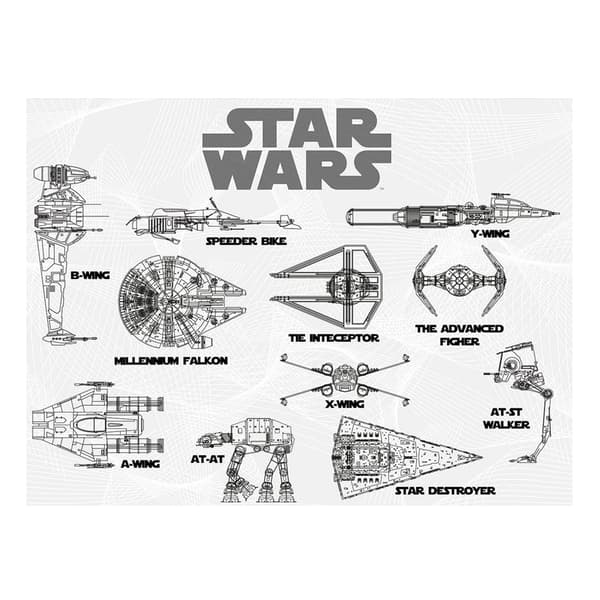 Star Wars Transport Collector Framed Poster