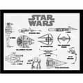 Pikkukuva 1 / 2: Star Wars Transport Collector Framed Poster