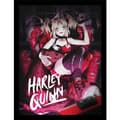 Miniatyrbillede 1 af 2: Batman Harley Quinn Framed Poster
