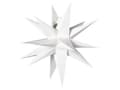 Miniatyrbilde 5 av 8: Papirstjerne Off-White LED-dekorasjon Sesongbasert Hjemmedekorasjon med Lys Håndlaget
