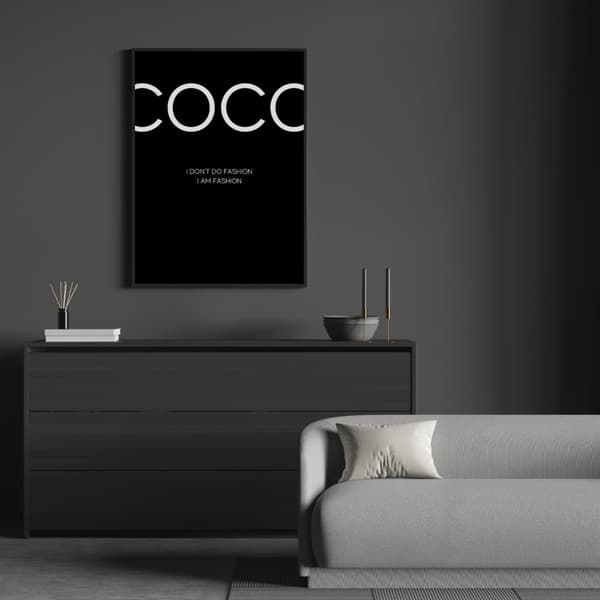 Coco Chanel Plakat