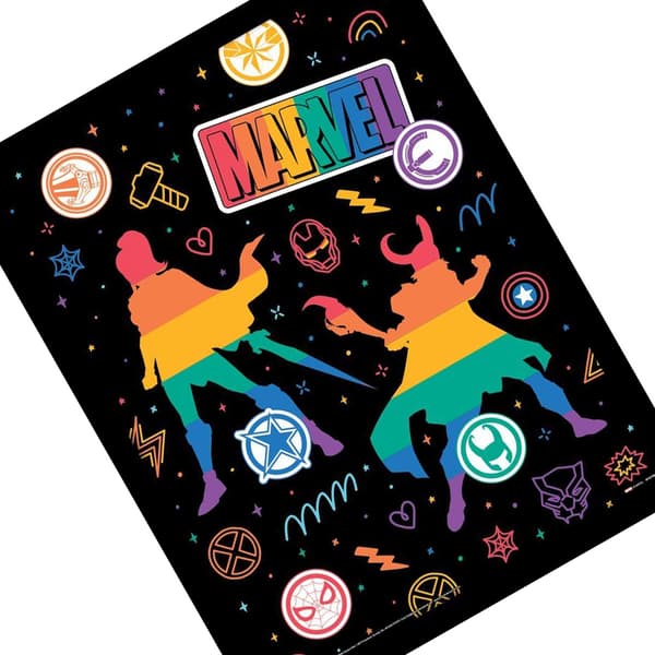 Marvel Pride Characters Framed Poster