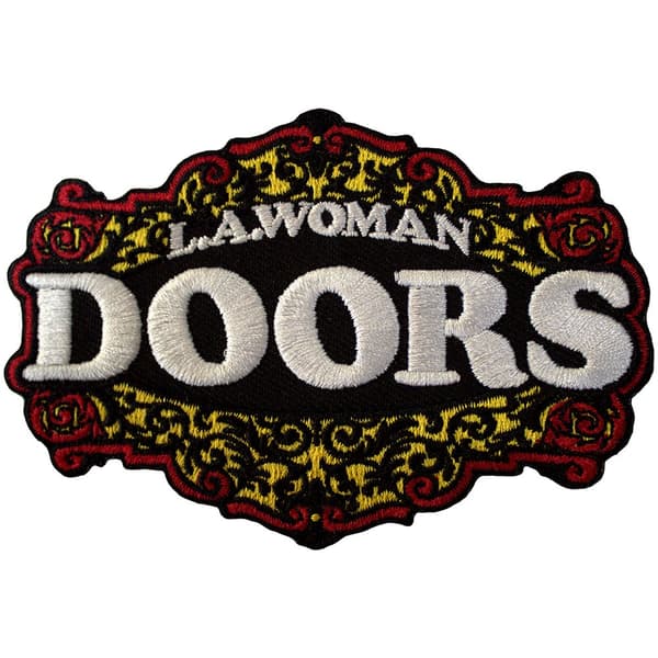 The Doors Woven Patch: LA Woman (Standard)