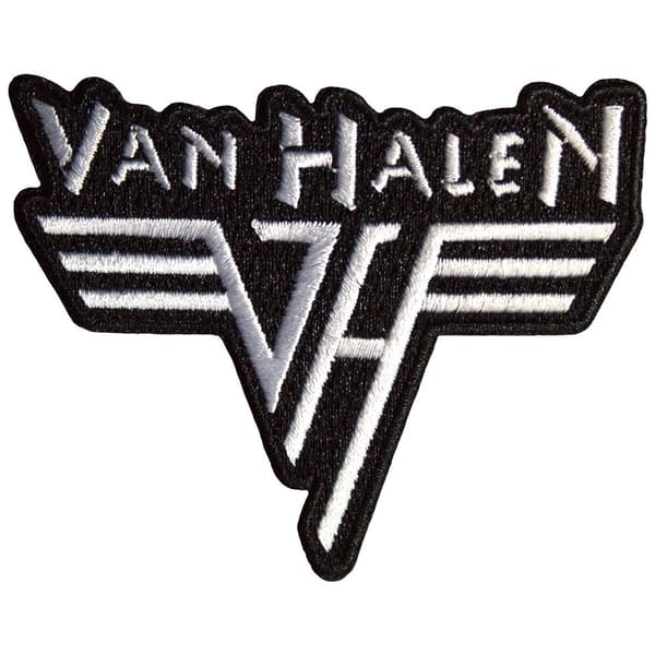 Van Halen Woven Patch: Retro Logo (Standard)