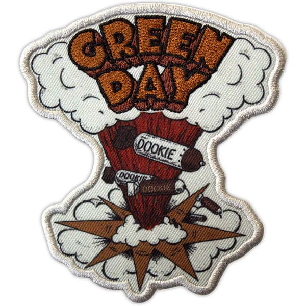 Green Day Printed Patch: Dookie Bombs (Standard)