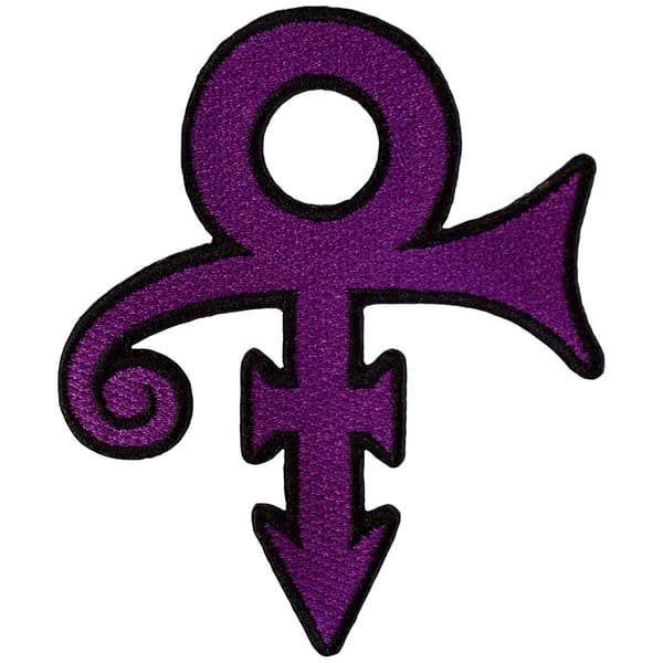 Prince Woven Patch: Purple Symbol (Standard)