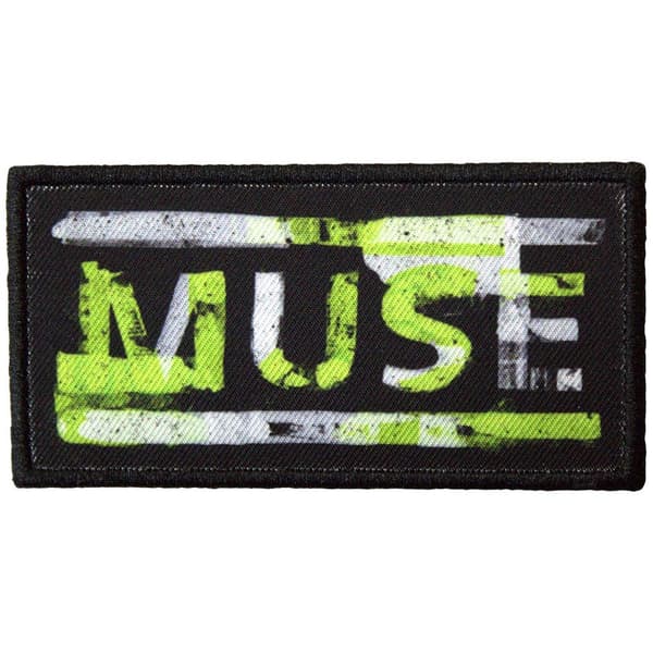 Muse Woven Patch: Distressed Logo (Standard)