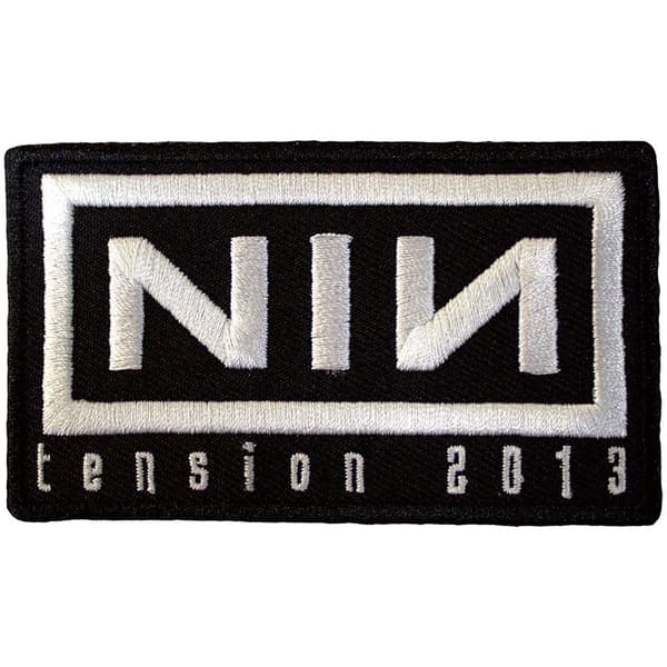 Nine Inch Nails Woven Patch: Tension 2013 (Standard)