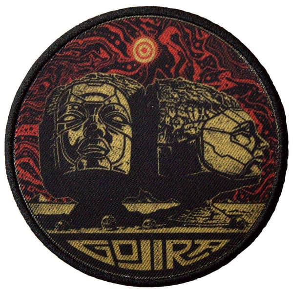 Gojira Printed Patch: Scuplted Heads (Standard)