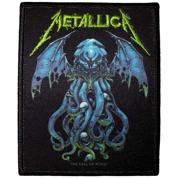 Metallica Printed Patch: The Call Of Ktulu (Standard)
