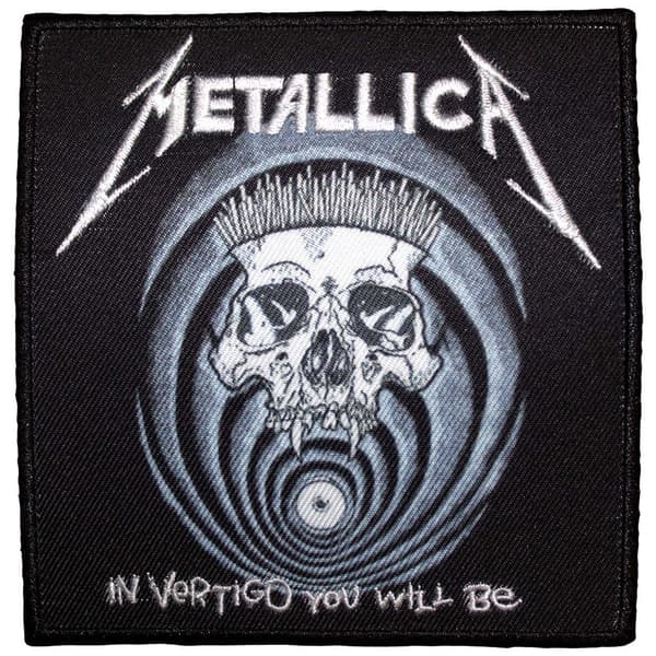 Metallica Printed Patch: In Vertigo (Standard)