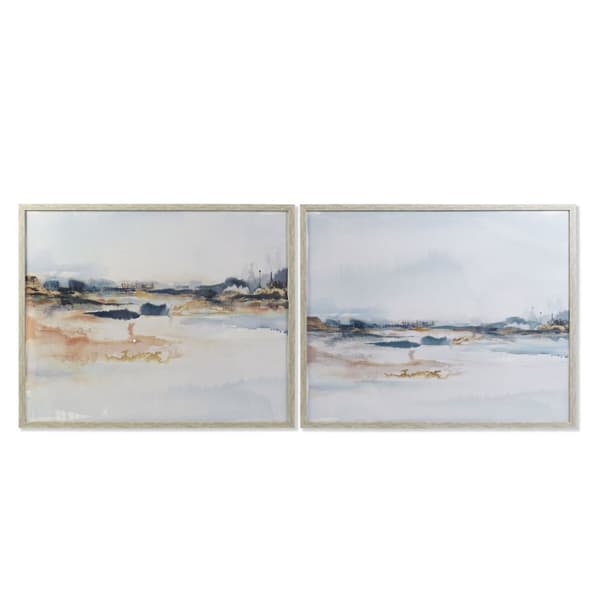 Maalaus DKD Home Decor Abstrakti Moderni (104 x 4 x 83,5 cm) (2 osaa)