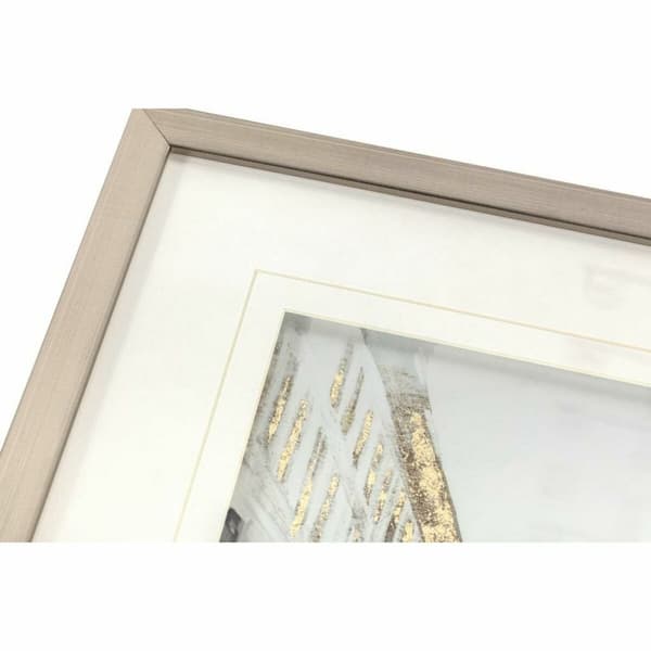 Maalaus DKD Home Decor Kaupunki (63 x 3 x 63 cm) (60 x 3 x 60 cm) (2 osaa)