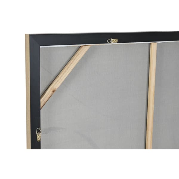 Maalaus Home ESPRIT Sininen Valkoinen Abstrakti Moderni 131 x 3,8 x 131 cm