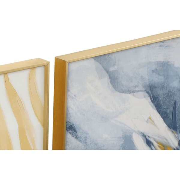 Maalaus DKD Home Decor Gėlės (240 x 3 x 80 cm)