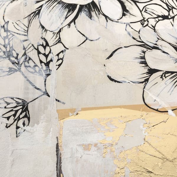 Maalaus DKD Home Decor 90 x 2,4 x 120 cm Abstrakti Moderni (2 osaa)
