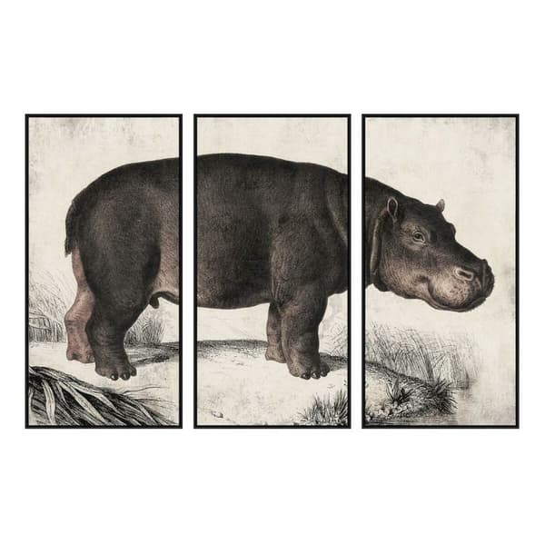 Kangas DKD Home Decor 3 Kappaletta Moderni (180 x 4 x 120 cm)