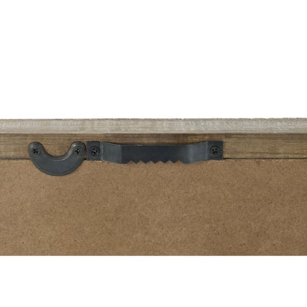 Tavla Home ESPRIT Medelhavs Snigel 45 x 2,5 x 60 cm (4 antal)