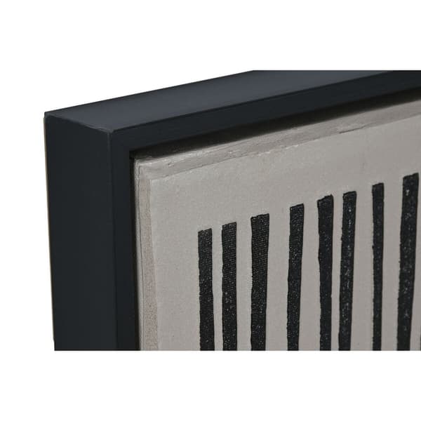 Maalaus Home ESPRIT Ruskea Musta Moderni Kaupunki 83 x 4 x 123 cm (2 osaa)